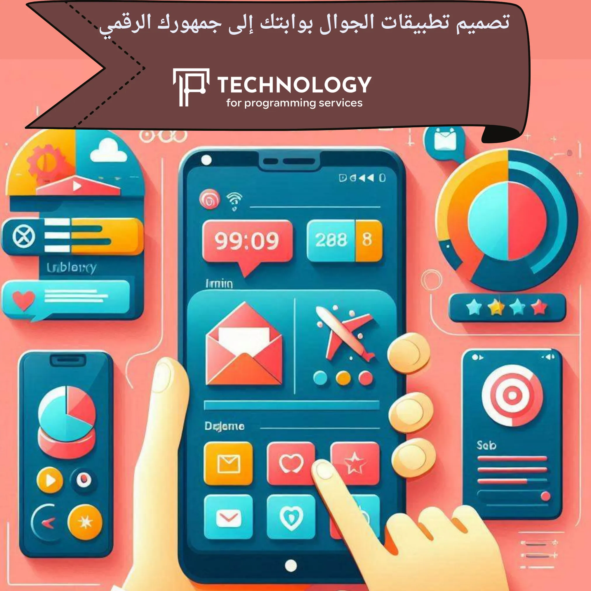 تصميم تطبيقات الجوال