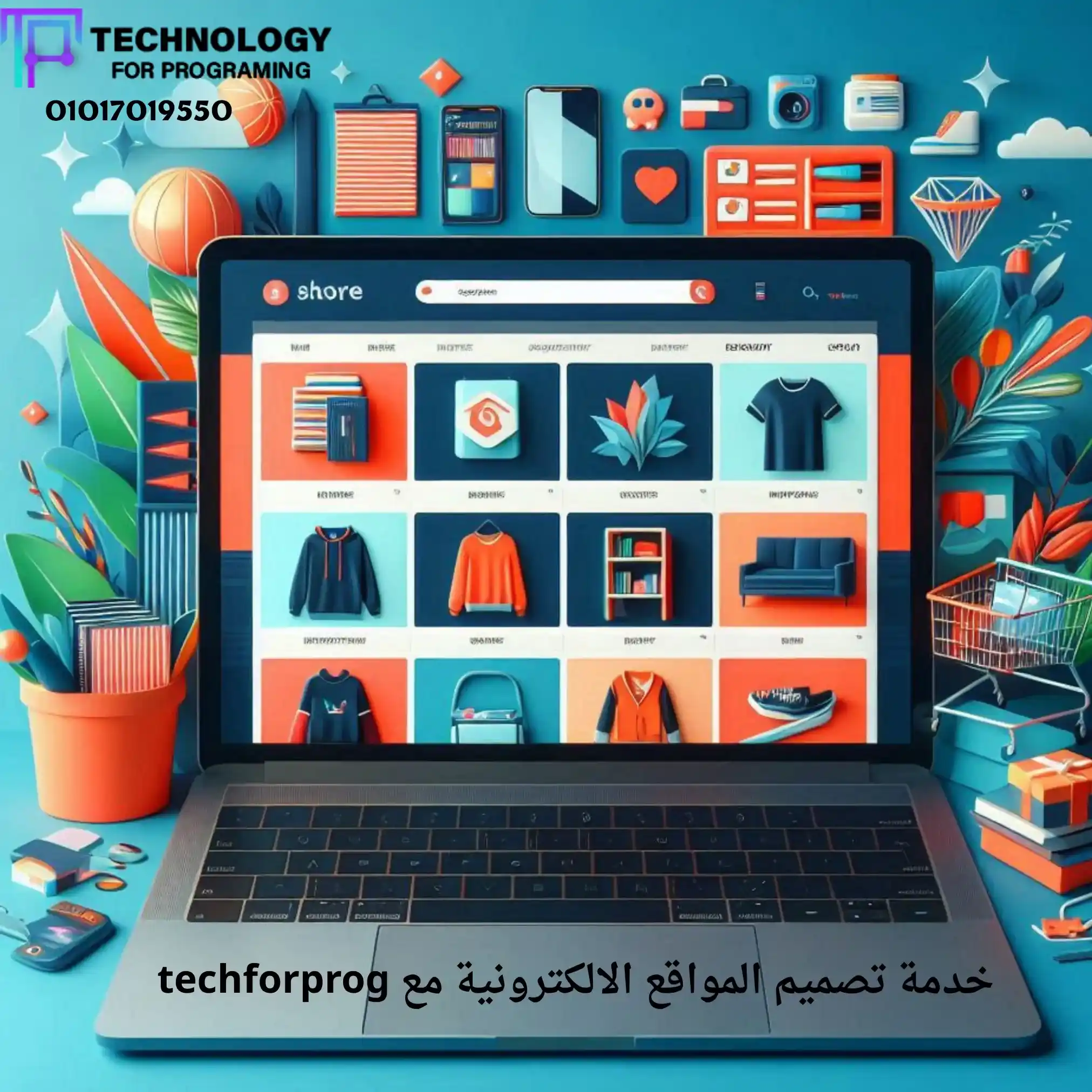 ارخص تصميم مواقع احترافي يبدأ من سعر خيالي هنا techforprog Technology for Programming Services خدمة تصميم المواقع الالكترونية مع techforprog