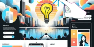 تصميم موقع شخصي