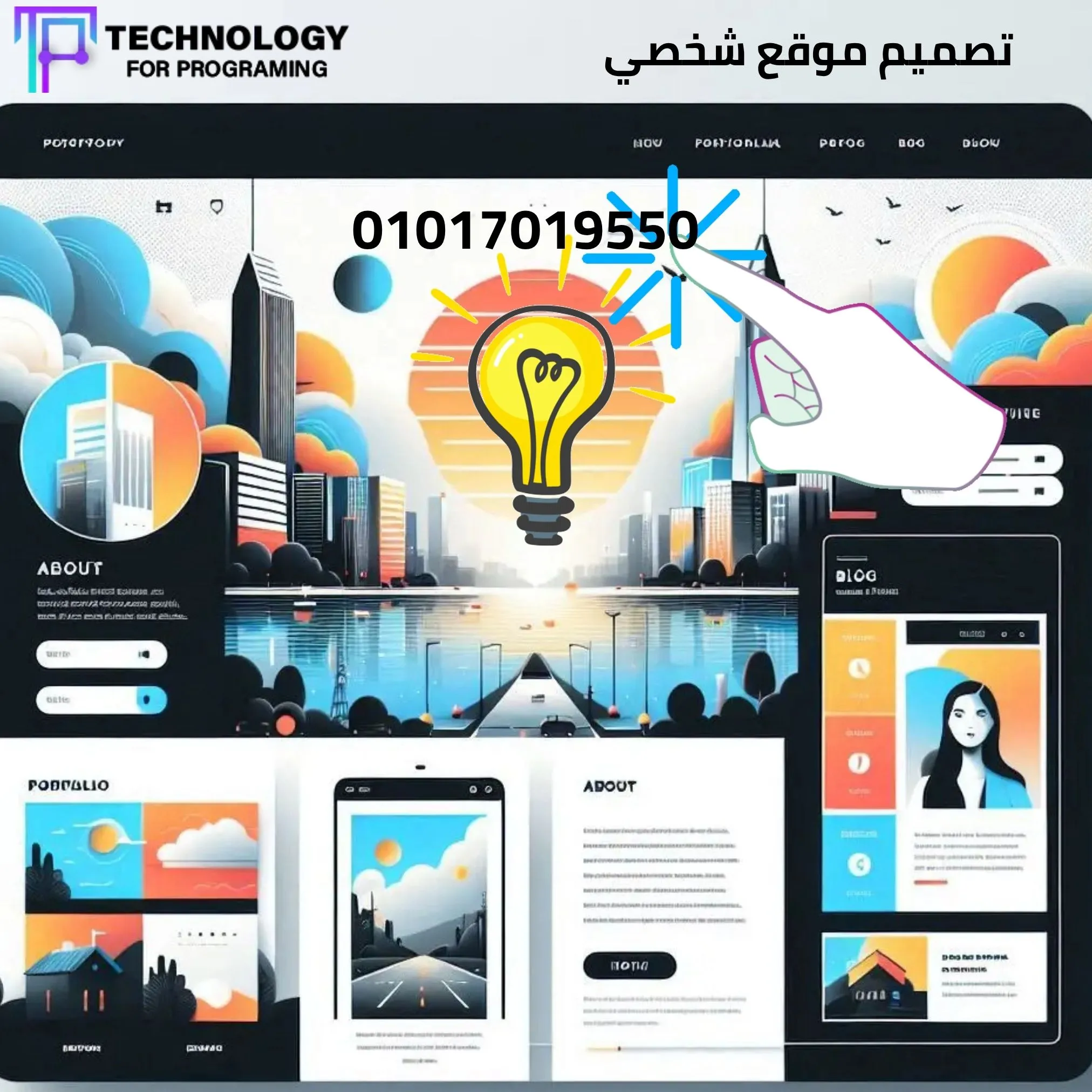 الرئيسية Technology for Programming Services تصميم موقع شخصي