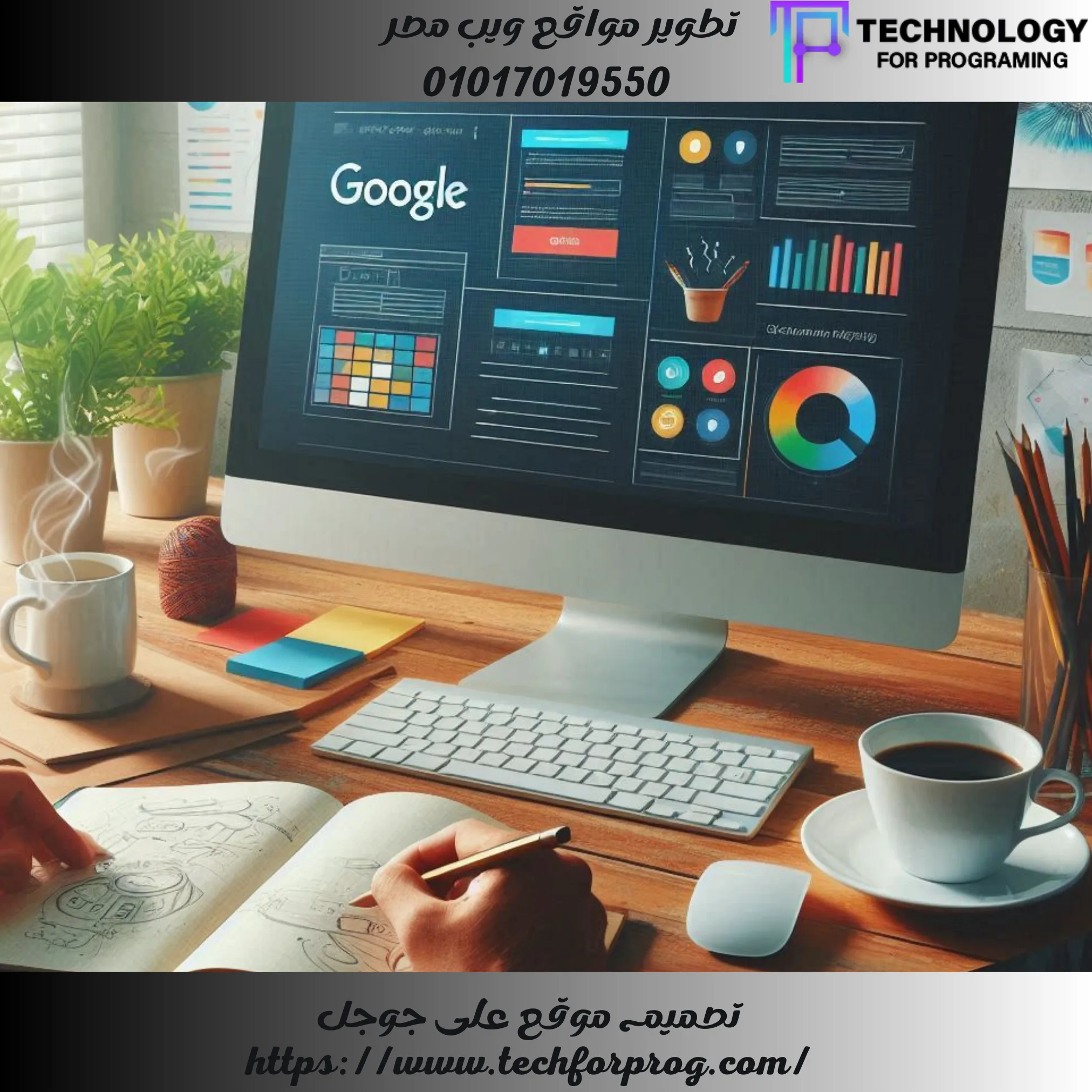 الرئيسية Technology for Programming Services تصميم موقع على جوجل